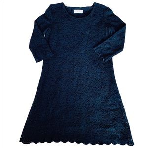 White Stone Stretchy Lacy Mini Dress